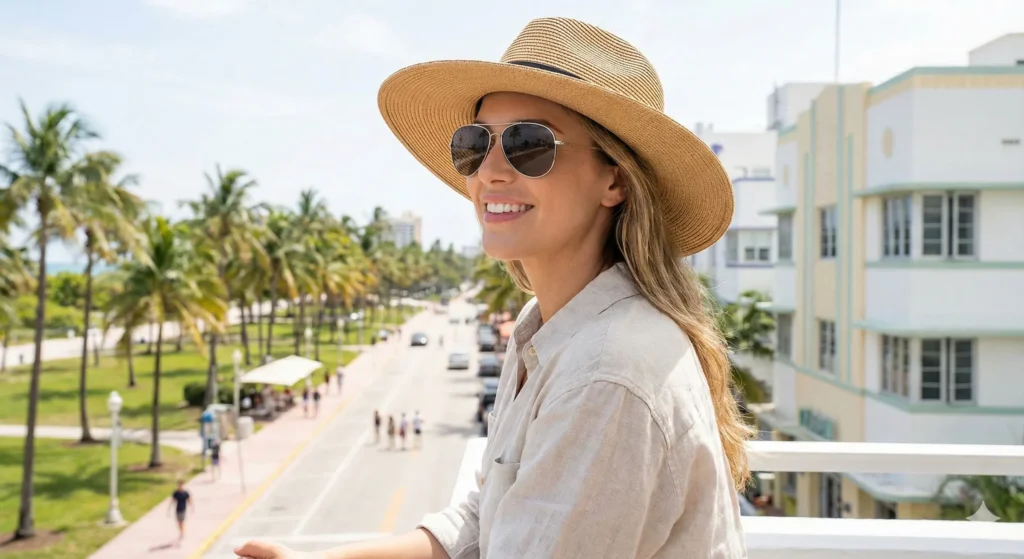 “Photochromic transition lenses darkening outdoors – Elios Optical Miami